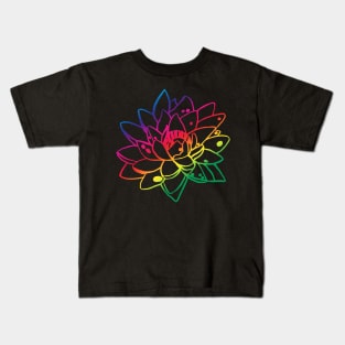 Rainbow Lilly Kids T-Shirt